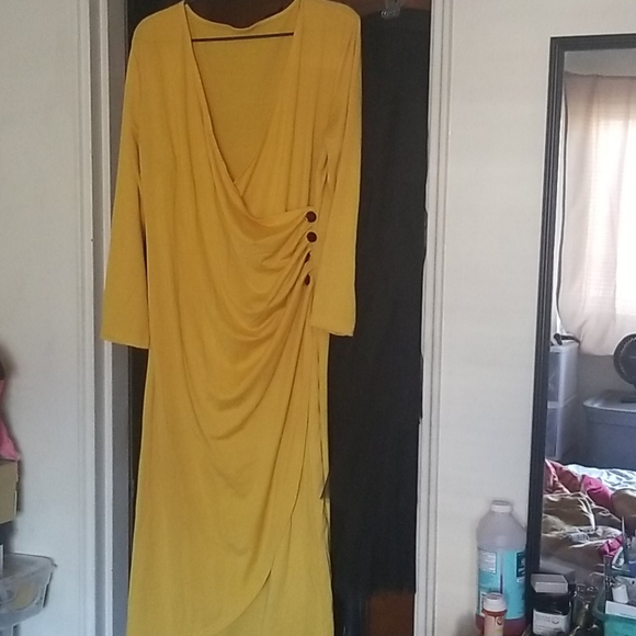 SHEIN Dresses & Skirts - Plus Size Faux Wrap Dress